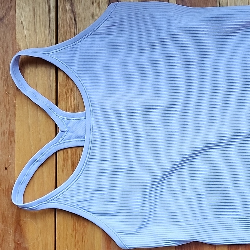Lululemon Ebb to Street tank top in Lilac Smoke size 10 Racerback NWOT - Picture 8 of 11